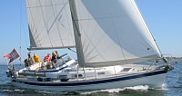 Siller Lass at sea