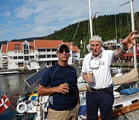 In Bergen with Herb, Olafs friend