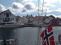 Few boats in Skudeneshavn