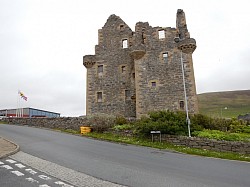 Scalloway castle ruins