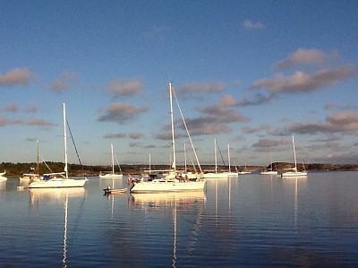 Evening in S. Dyvik,  Otterøn