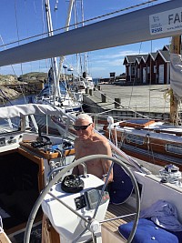 Væderøyne Dock in gloroius summer weather