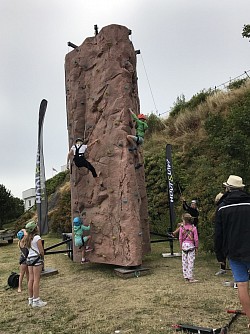 Popular climbing wall, both mobile and foldable