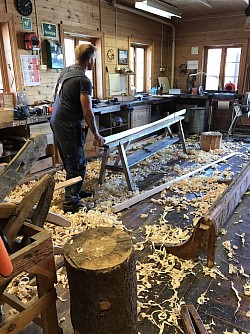 Craftsman at work