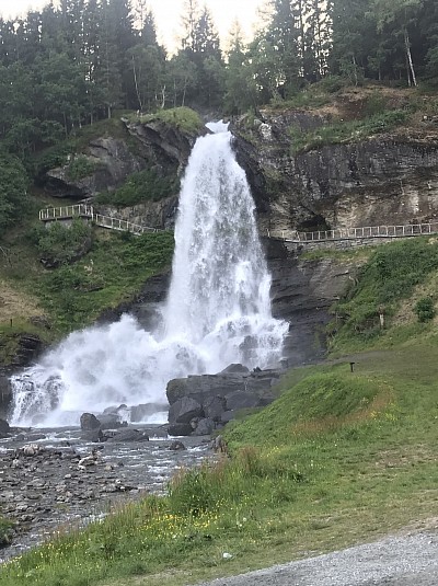 Steindals fossen, Nordheimsund