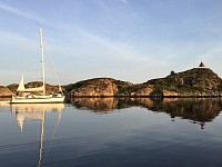 Evening at Valøyne, near Grimstad