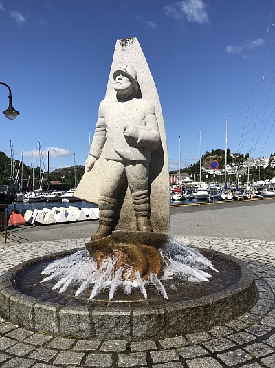 A fisherman in Egersund